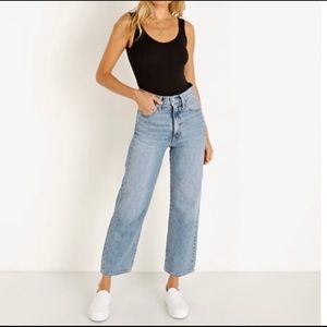 BNWT Levi’s wellthread ribcage straight jeans 27